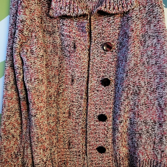 Jones Cardigan Button Up Winter Classic Cozy Knit Crochet Granny Sweater - Picture 5 of 8